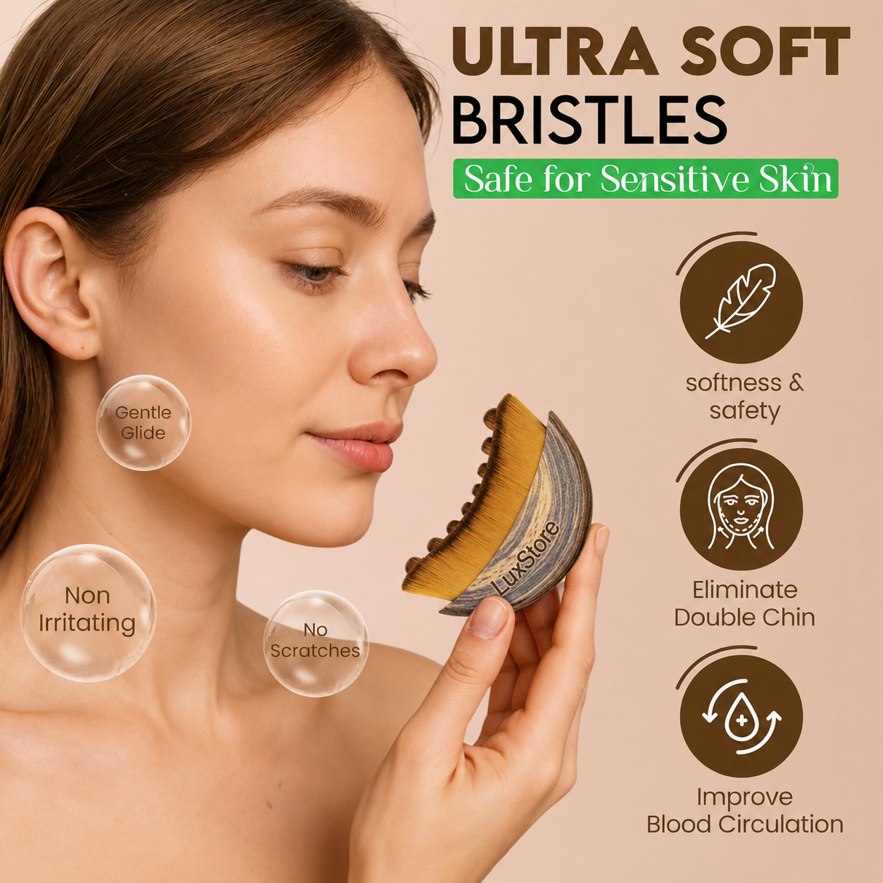 Lymphatic Face Brush